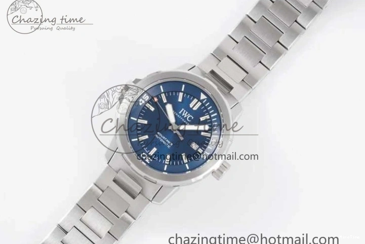 MIROTIME 0131 Versatile Aquatimer SS IW3290 V6SF 1:1 Best Edition Blue Dial on SS Bracelet A 7031